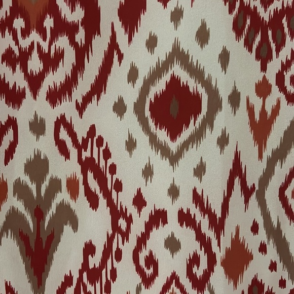 Mod Dress Ikat like print size small - Picture 4 of 6